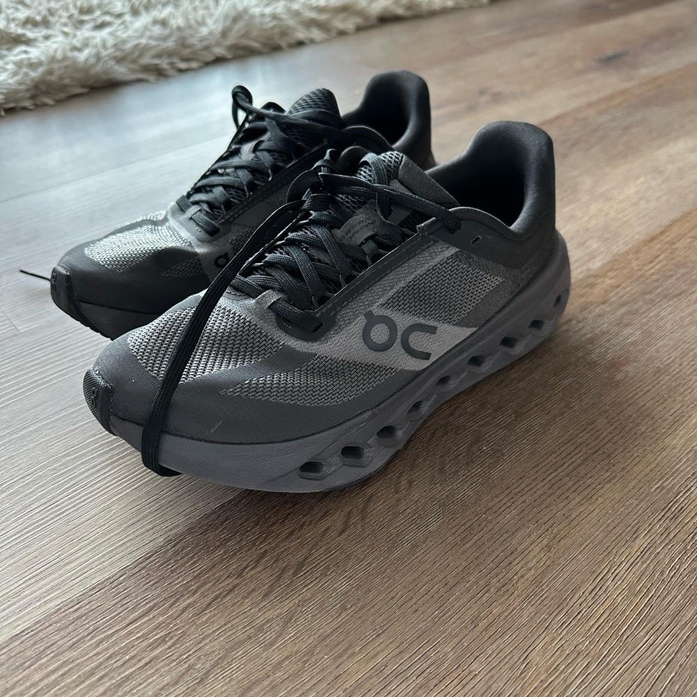 On Running Women's Black Athletic Shoes